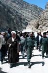 بازدید آیت الله اکبر هاشمی رفسنجانی از آغاز عملیات احداث سد کرخه