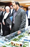 بازدید  آیت الله هاشمی رفسنجانی از بیمارستان فوق تخصصی رضوی