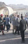 بازدید آیت‌الله هاشمی رفسنجانی از طرح ساخت تونل انتقال آب به کرمان