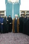 دیدار  آیت الله هاشمی رفسنجانی با  دیدار جمعی از اعضای فراکسیون زنان مجلس شورای اسلامی
