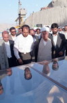 سخنرانی آیت الله هاشمی رفسنجانی در مراسم عملیات اجرایی سد و نیروگاه برق آبی گتوند در خوزستان