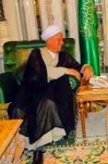 بازدید آیت الله هاشمی رفسنجانی از مجلس شورای عربستان