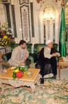 دیدار  آیت الله هاشمی رفسنجانی  با ولیهعد عربستان