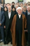 دیدار  آیت الله هاشمی رفسنجانی با  جمعی از برگزیدگان چهار دوره جشنواره ملی تجلیل از تلاشگران کیفیت