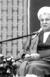 مصاحبه آیت الله  هاشمی رفسنجانی با روزنامه اطلاعات